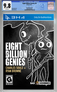Eight Billion Genies #8 Last of Us Homage Retailer Convention Exclusive CGC 9.8 Blue Label